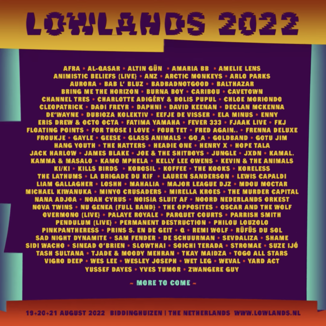 15 Nieuwe Namen Voor Lowlands Rockportaal Nl